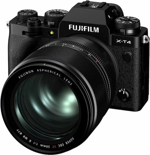 Crop Φωτογραφικός Φακός XF 50mm f/1.0 R WR Σταθερός για  X Mount Μαύρος