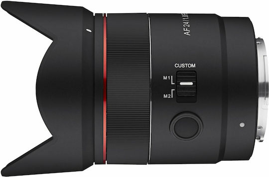 Samyang Full Frame Φωτογραφικός Φακός 24mm f/1.8 AF Wide Angle για Sony E Mount Μαύρος