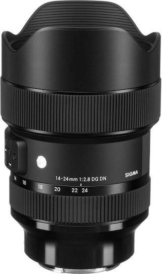 Sigma Voller Rahmen Kameraobjektiv 14-24mm f/2.8 DG DN Art Weitwinkel-Zoom für Sony E Mount Black