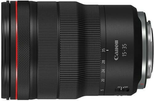 Canon Full Frame Φωτογραφικός Φακός RF 15-35mm f/2.8L IS USM Wide Angle / Wide Angle Zoom για Canon RF Mount Μαύρος