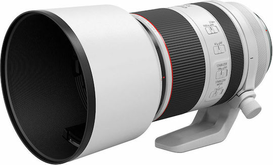 Canon Full Frame Φωτογραφικός Φακός 70-200mm f/2.8L IS USM Tele Zoom / Telephoto για Canon RF Mount Λευκός