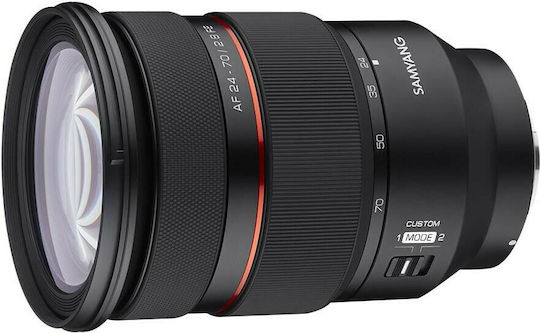 Samyang Full Frame Φωτογραφικός Φακός 24-70mm F/2.8 για Sony E Mount Μαύρος
