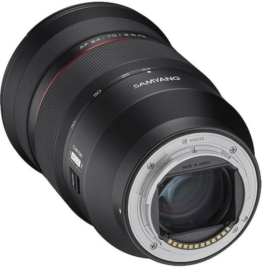 Samyang Full Frame Φωτογραφικός Φακός 24-70mm F/2.8 για Sony E Mount Μαύρος