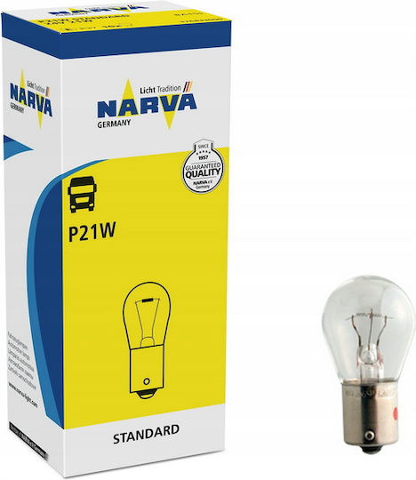 Narva Lamps Car Standard P21W-BA15S-1156 24V 21W 1pcs