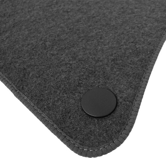 Set of Front and Rear Mats 4pcs for Mercedes-Benz E Class Gray
