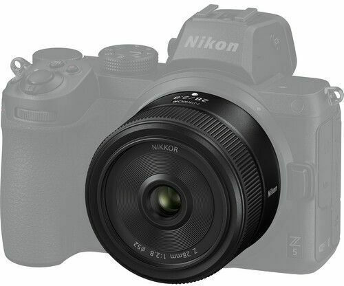 Nikon Full Frame Φωτογραφικός Φακός 28mm f/2.8 Σταθερός για Nikon Z Mount Μαύρος
