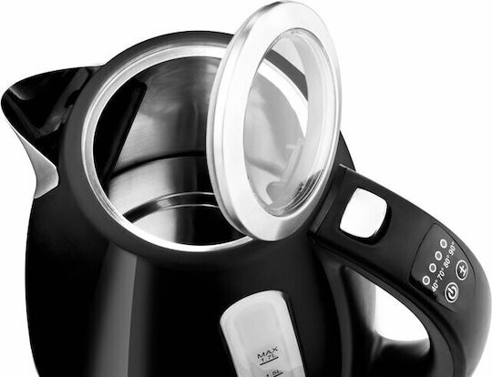 ETA Ela Digi 9598 90020 Fierbător 1.7lt 2200W Negru