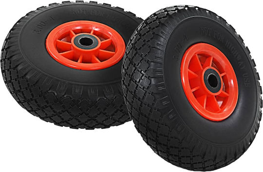 vidaXL 142971 Roți Poliuretan 2 Bucăți x85mm