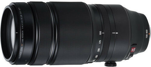 Fujifilm Crop Camera Lens XF 100-400mm f/4.5-5.6 R LM OIS WR Super Telephoto / Tele Zoom for Fujifilm X Mount Black