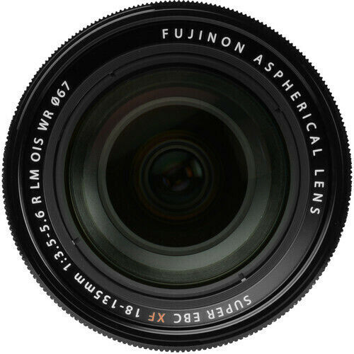 Fujifilm Crop Kameraobjektiv XF 18-135mm F3.5-5.6 R LM WR OIS Standard-Zoom für Fujifilm X Mount Black