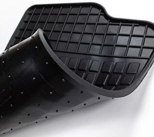 Frogum Set of Front and Rear Mats 4pcs for Mercedes-Benz EQC 2019+ Black