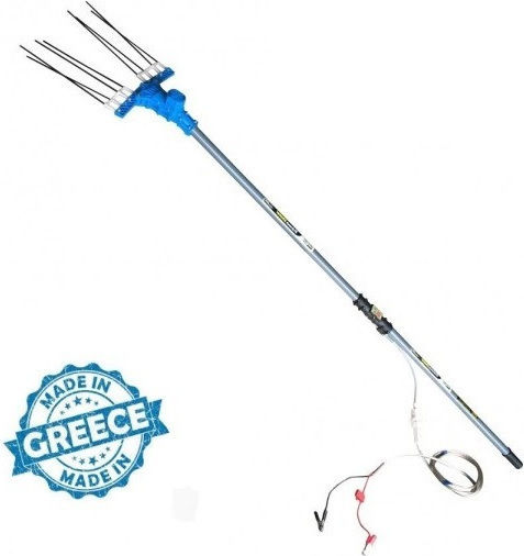 Spacesonic Atrax Electric 4 Маслиноразбивачка Батерия 12V 750W Тип Гребен с Прът 3.4м и Тегло 2.7кг
