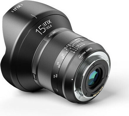 Irix Full Frame Φωτογραφικός Φακός Blackstone 15mm f/2.4 Wide Angle για Nikon F Mount Μαύρος