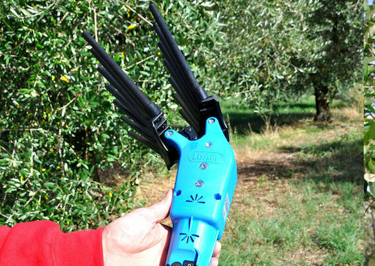 Lisam Oliveco Olive Harvester Battery 280W Type Rake with Rod 3.4m and Weight 2.7kg