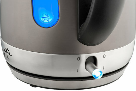 ETA Ela 8598 90040 Електрическа Кана 1.7л 2100W Сива