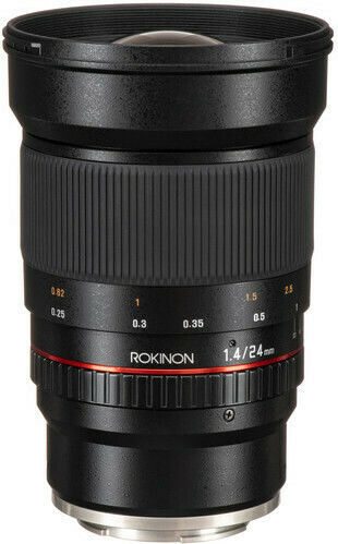 Samyang Full Frame Φωτογραφικός Φακός 24mm f/1.4 ED AS UMC Wide Angle για Sony E Mount Μαύρος