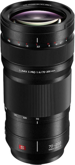 Panasonic Full Frame Camera Lens Lumix S PRO 70-200mm f/4 O.I.S Tele Zoom / Telephoto for Leica L Mount Black
