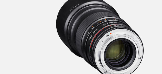 Samyang Full Frame Camera Lens 135mm f/2.0 ED UMC Telephoto for Sony E Mount Black
