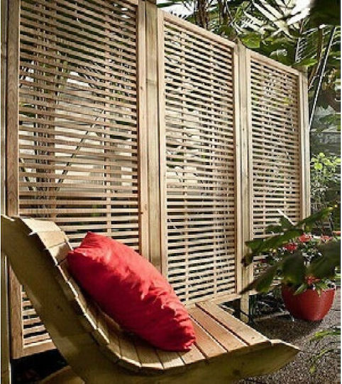 Wooden Garden Trellis in Beige Colour 100x180cm