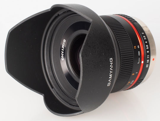 Samyang Crop Camera Lens 12mm f/2.0 NCS CS Wide Angle for Micro Four Thirds (MFT) Mount Black
