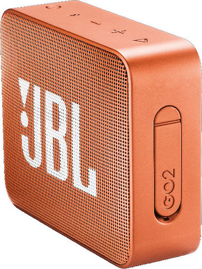 JBL Go 2 Водоустойчив Bluetooth говорител 3W с време на работа до 5 часа Оранжев
