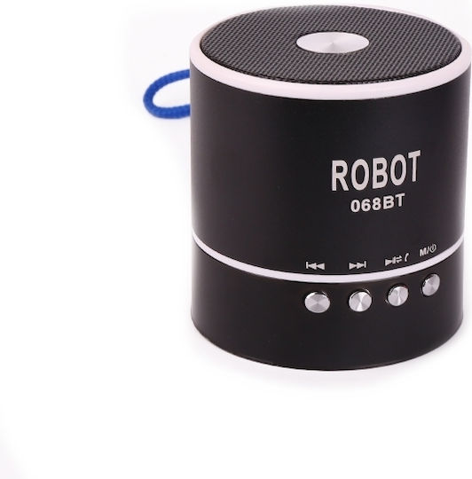 BT 068 Bluetooth Speaker 3W with Radio and Battery Life up to 5 hours Black
