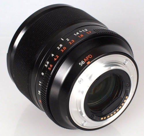 Crop Φωτογραφικός Φακός Fujinon XF 56mm F1.2 R APD Telephoto για  X Mount Μαύρος