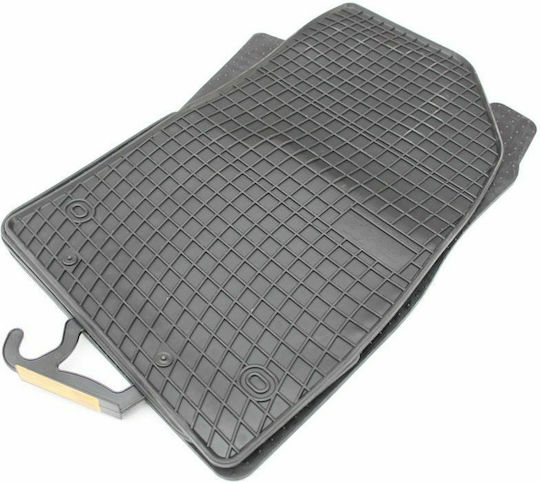 Frogum Set of Front and Rear Mats 4pcs for Fiat Tipo 2016 Black