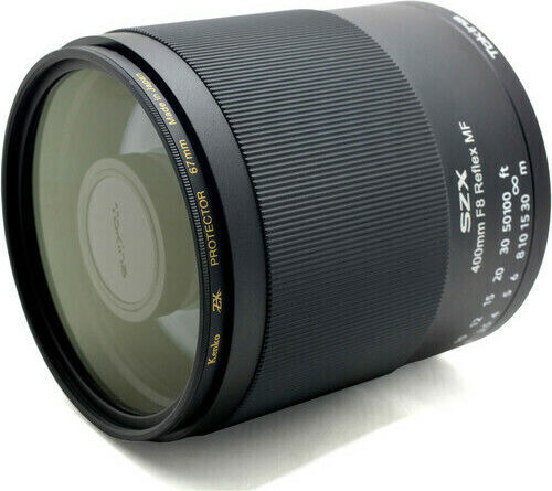 Tokina Crop Φωτογραφικός Φακός SZX 400mm f/8 Reflex MF Super Telephoto για Nikon F Mount Μαύρος