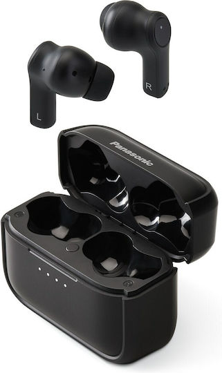 Panasonic RZ-B210W In-ear Bluetooth Handsfree Earphones with Sweat Resistance and Charging Case Black