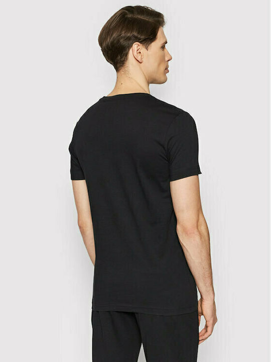 Calvin Klein Ανδρικό T-shirt Μαύρο με Λογότυπο