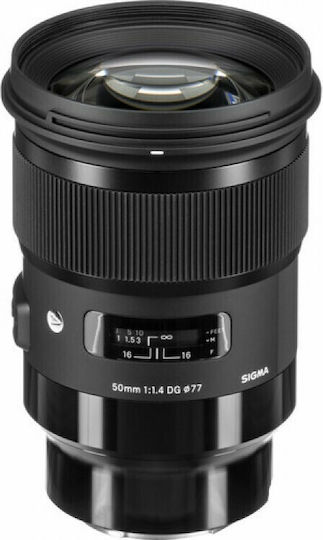 Sigma Full Frame Camera Lens 50mm f/1.4 DG HSM Art Fixed for Leica L Mount Black