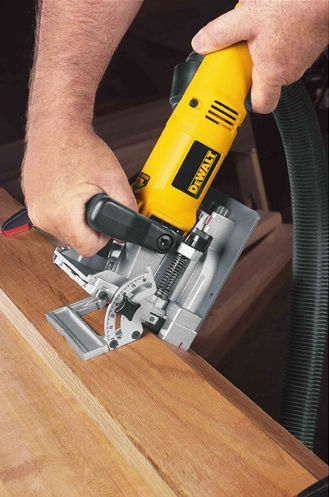 Dewalt Hobelspan 600W mit Absaugsystem