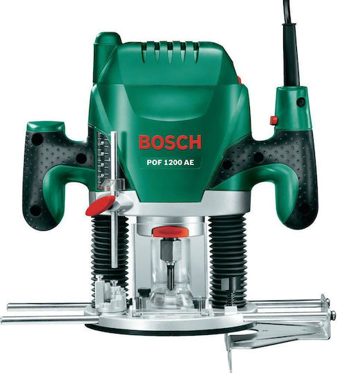 Bosch POF 1200 AE Plunge Router 1200W with Speed Control and with Suction System