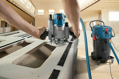 Bosch GMF 1600 CE Professional Einstechfräser mit Geschwindigkeitsregelung und mit Absaugsystem