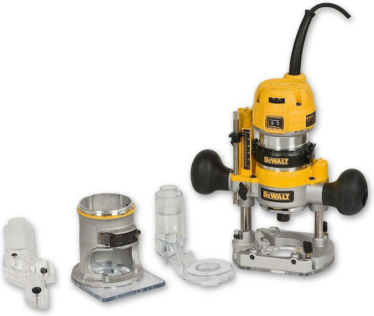 Dewalt Plunge Router 900W with Speed Control and with Suction System