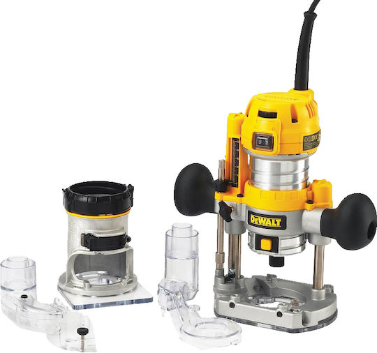 Dewalt Plunge Router 900W with Speed Control and with Suction System