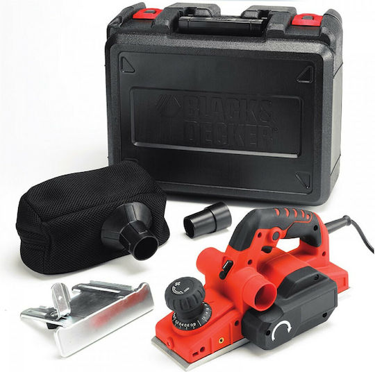 Black & Decker Πλάνη 750W με Σύστημα Αναρρόφησης