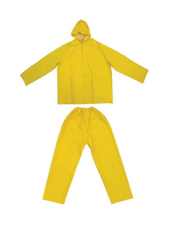 FFG Impermeabil Bărbătesc Costum de Lucru Galben