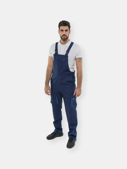 Axon Work Coveralls Dungarees Navy Blue