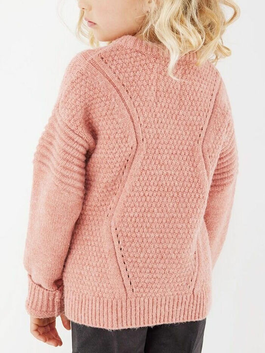 Kinderpullover Langarm Rosa