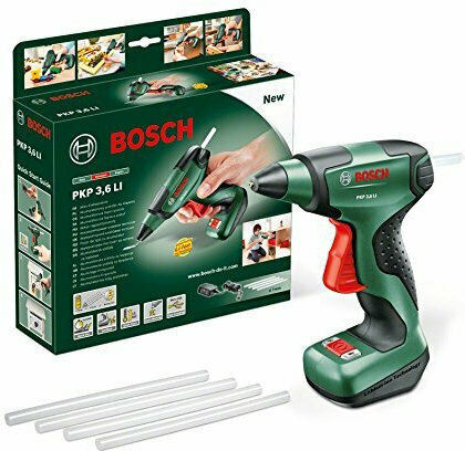 Bosch PKP 3.6 LI Battery Powered Glue Gun 7mm 3.6V 1x1.5Ah 0603264600