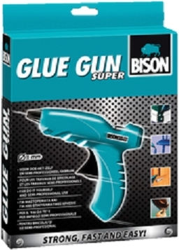 Bison Glue Gun Super Пистолет за лепене 60W за Силиконови Пръчки 11мм