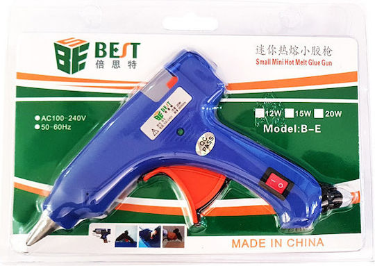 Best BST-B-E Heißklebepistole für Silikonstäbe 7mm