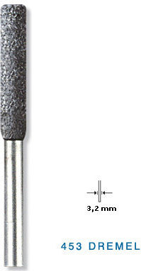 Dremel 453 Schleifsteine mit Schaft 4mm 3Stück