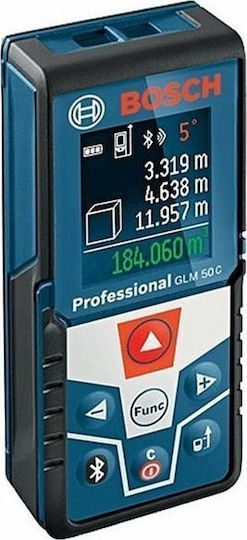 Bosch Laser Distance Meter GLM 50C Professional with Range up to 50m
