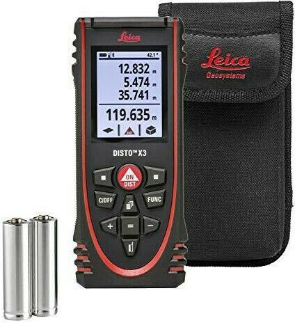 Leica Laser Distance Meter Leica Disto X3 with Range up to 150m