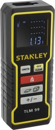 Stanley Laser Entfernungsmesser TLM 99 mit einer Messreichweite von bis zu 30m