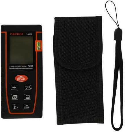 Kendo Laser Distance Meter 35532 with Range up to 60m