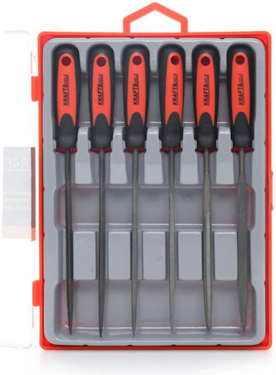 Kraft & Dele KD10287 Σετ Λίμες με Λαβή 6τμχ